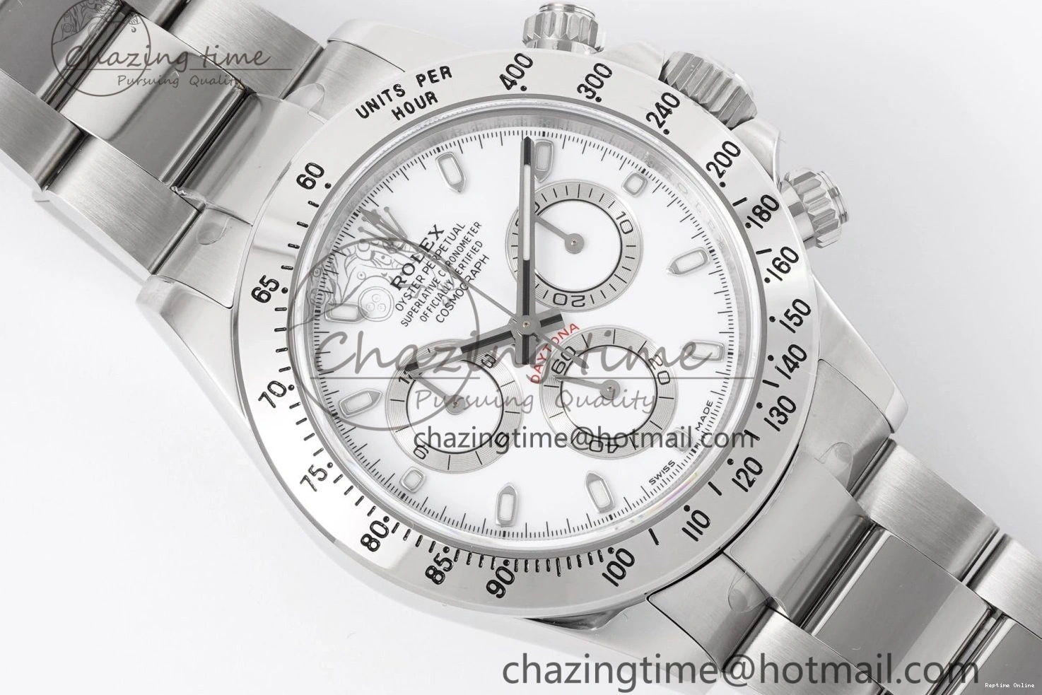 0210 AllSeason Daytona 116520 KING 1:1 Best Edition White Dial on SS Bracelet SH 1913